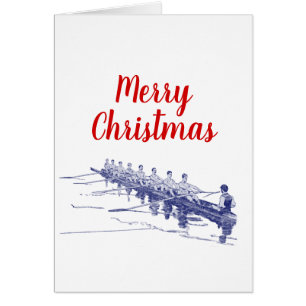 Blue Rowing Rowers Creming Team Water Sports #3 Xm