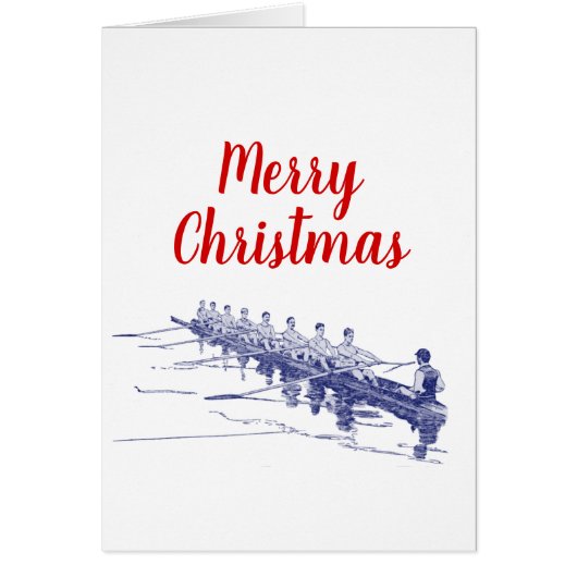 Blue Rowing Rowers Creming Team Water Sports #3 Xm (Voorkant)