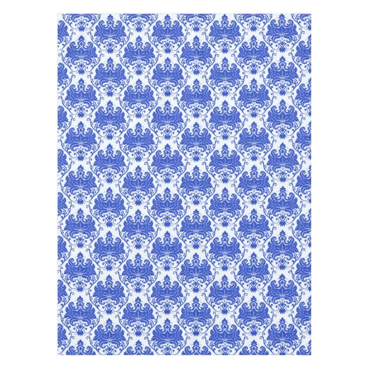 Blue Royal Damask Tafelkleed (Voorkant)