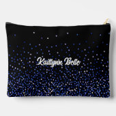 Blue Royal Glitz Pageant Pocket Accessory Bag Etui (Achterkant)