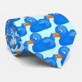 Blue Rubber Duck Stropdas (Opgerold)