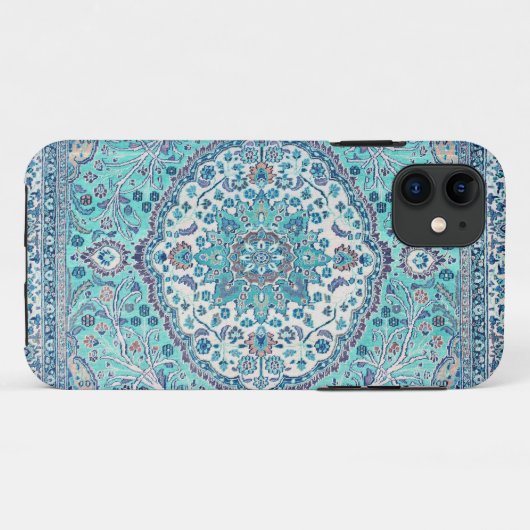 Blue Rug Pattern Case-Mate iPhone Case (Achterkant (horizontaal))