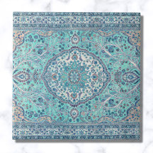 Blue Rug Pattern