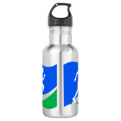 Blue Runner-Logo Waterfles (Voorkant)