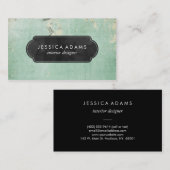 Blue Rustic  Professional Visitekaartje (Voorkant / Achterkant)