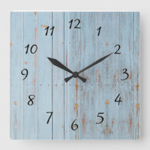 Blue Rustic Wood Farmhouse 