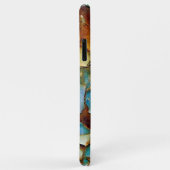 Blue Rusty Chipping Paint Case-Mate iPhone Case (Achterkant/rechts)