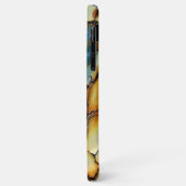 Blue Rusty Chipping Paint Case-Mate iPhone Case (Achterkant/links)