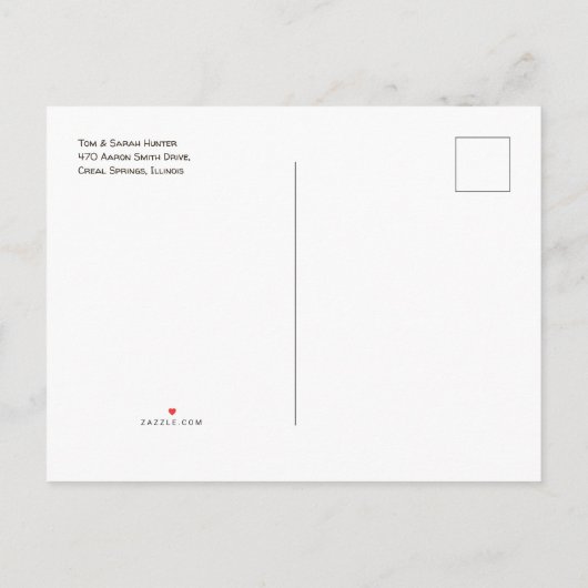 Blue Safari dieren thema Wild een 1e verjaardag Uitnodiging Briefkaart (Achterkant)