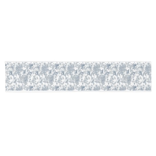 Blue Safari Toile Table Runner Korte Tafelloper (Horizontaal)