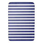 Blue Sailor Stripe (kleinschalig) Badmat (Voorkant Verticaal)