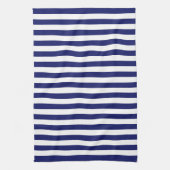 Blue Sailor Stripe (kleinschalig) Theedoek (Verticaal)