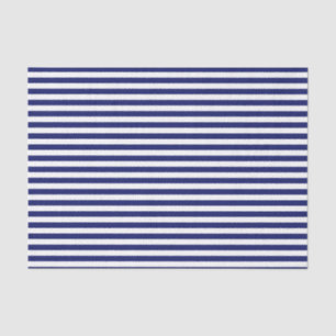 Blue Sailor Stripe (kleinschalig) Tissuepapier
