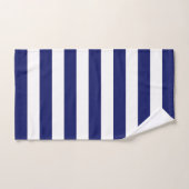 Blue Sailor Stripe (op grote schaal) Bad Handdoek (Handdoek)