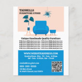 Blue Salon - Meubelwinkel Verkoop Flyer (Voorkant)