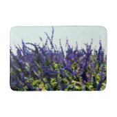 Blue Salvia Art Badmat (Voorkant)