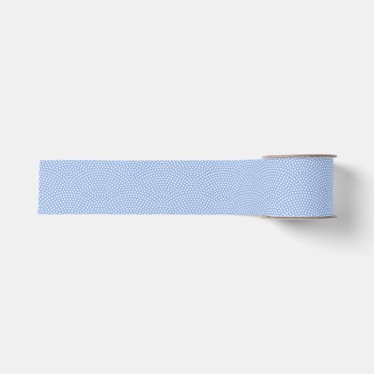 Blue Same Komon (haaienhuid) Grosgrain Lint (Voorkant)