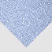 Blue Same Komon (kleinschalig) Tissuepapier (Detail)