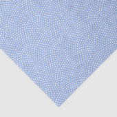 Blue Same Komon (op grote schaal) Tissuepapier (Detail)