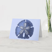 Blue Sand Dollar Kaart (Voorkant)