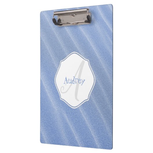 Blue Sand Ripples - Aangepast klembord (Links)