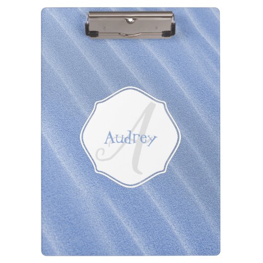 Blue Sand Ripples - Aangepast klembord (Voorkant)