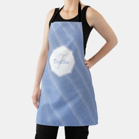 Blue Sand Ripples - Aangepast Schort (Insitu)