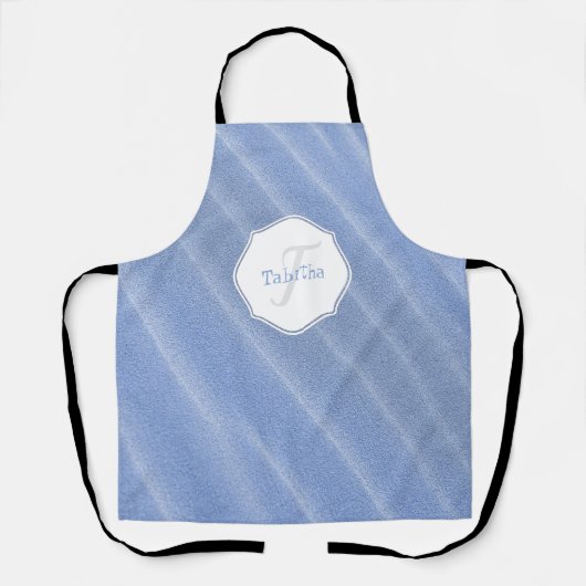 Blue Sand Ripples - Aangepast Schort (Voorkant)