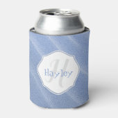 Blue Sand Ripples - Aangepaste koeler (Blikje Voorkant)