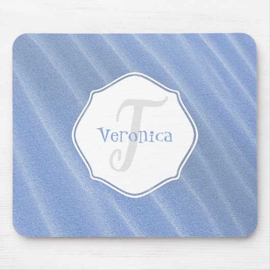 Blue Sand Ripples - Aangepaste Muismat (Voorkant)