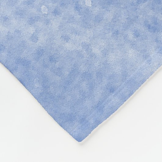 Blue Sand Ripples - Aangepaste ventilatorbank Fleece Deken (Hoek)