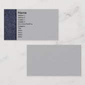 Blue Sandstone-profielkaart Visitekaartje (Voorkant / Achterkant)