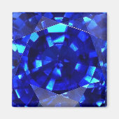 Blue Sapphire 3 Magneet (Voorkant)