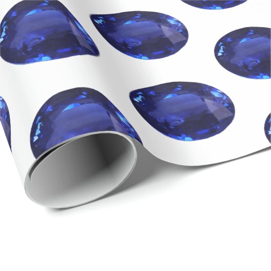 Blue Sapphire Cadeaupapier (Rol Hoek)