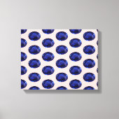 Blue Sapphire Canvas Afdruk (Voorkant)