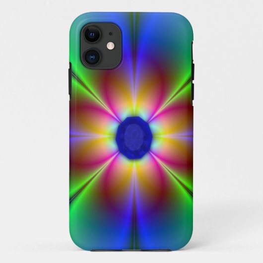 Blue Sapphire Case-Mate iPhone Case (Achterkant)