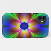 Blue Sapphire Case-Mate iPhone Case (Achterkant (horizontaal))