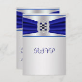 Blue Sapphire Diamond RSVP (Voorkant / Achterkant)