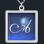 Blue Sapphire Gem Monogram Zilver Vergulden Ketting<br><div class="desc">Elegant en uniek ontwerp met edelsteen. Zeer nauwkeurige modellering en rendering van verpleegkundigen in 3D Studio Max door Bulgan Lumini.Part uit de serie Hyper Talismans.</div>