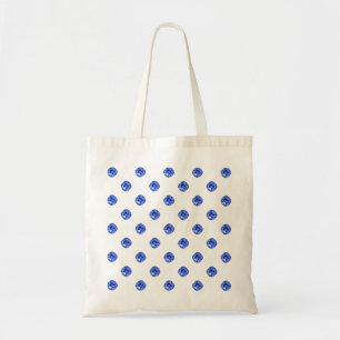 Blue Sapphire Gemstenen Tote Bag