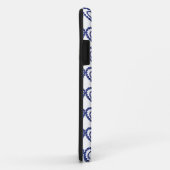 Blue Sapphire Heart Case-Mate iPhone Case (Achterkant/rechts)