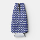 Blue Sapphire Heart Flesjeskoeler (Achterkant)