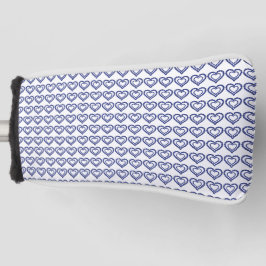 Blue Sapphire Heart Golfheadcover