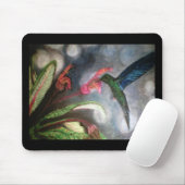 BLUE SAPPHIRE HUMMING BIRD MOUSEPAD MUISMAT (Met muis)
