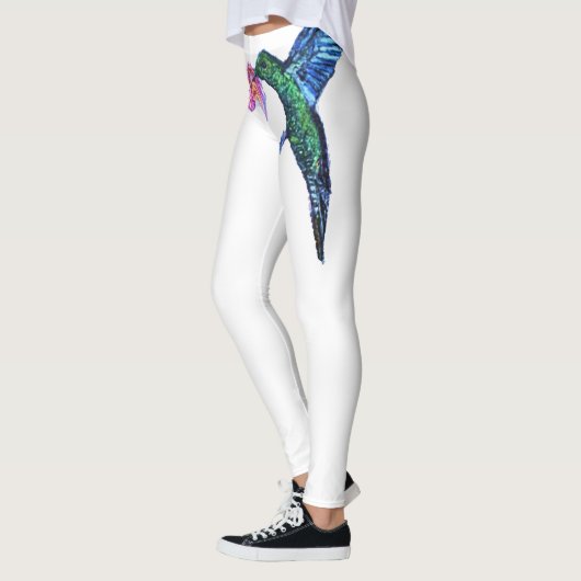 BLUE SAPPHIRE HUMMINGBIRD leggings (Links)