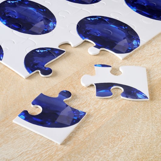 Blue Sapphire Legpuzzel (Zijkant)