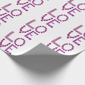 Blue Sapphire Love Cadeaupapier (Hoek)