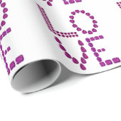 Blue Sapphire Love Cadeaupapier (Rol Hoek)