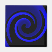 Blue Sapphire Magneet (Voorkant)