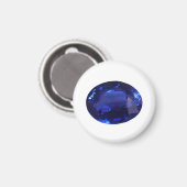 Blue Sapphire Magneet (Voorkant / Achterkant)